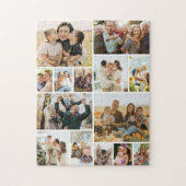 Benutzerdefinierte 14-Foto-Collage Puzzle (Vertikal)