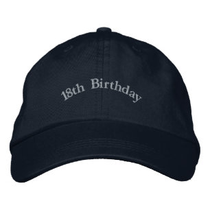 Benutzerdefinierte 18. Geburtstag Erwachsensein St Bestickte Baseballkappe