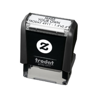 Benutzerdefinierte 1,4 Zoll x 0,4 Zoll Trodat 4911 Permastempel