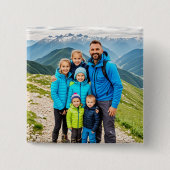 Benutzerdefinierte 1-Foto-Familie Button (Vorderseite)