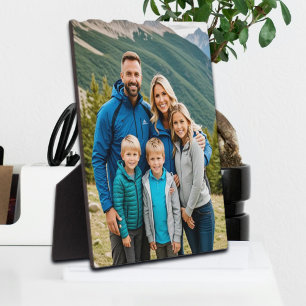 Benutzerdefinierte 1-Foto-Familie Fotoplatte