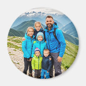 Benutzerdefinierte 1-Foto-Familie Magnet (Vorne)