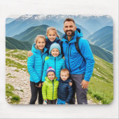 Benutzerdefinierte 1-Foto-Familie Mousepad (Vorne)