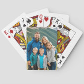 Benutzerdefinierte 1-Foto-Familie Spielkarten (Rückseite)
