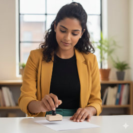 Benutzerdefinierte 1 x 2.5-Holz-Briefmarke für Ihr Gummistempel