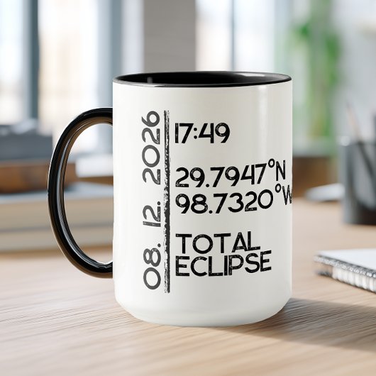 Benutzerdefinierte 2026-Finsternis Tasse