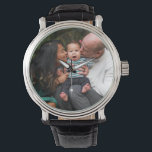 Benutzerdefinierte 2-Foto-Doppelseitige Personalis Armbanduhr<br><div class="desc">Benutzerdefinierte 2-Foto-Doppelseitige Personalisierte Familienüberwachung</div>