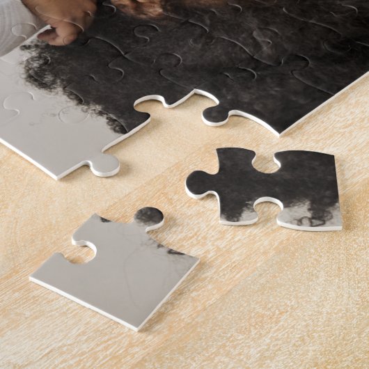 Benutzerdefinierte 2-FotoCollage Puzzle (Seite)