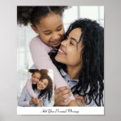 Benutzerdefinierte 2-Fotomaterial mit Personalisie Poster (Vorne)