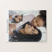 Benutzerdefinierte 2-Fotomaterial mit Personalisie Puzzle (Horizontal)