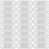 Benutzerdefinierte 2Schlichte abgerundete Ecken-Ad Aufkleber (Vorderseite)