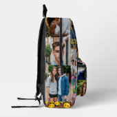 Benutzerdefinierte 32-Foto-Collage für Schule oder Bedruckter Rucksack (Links)