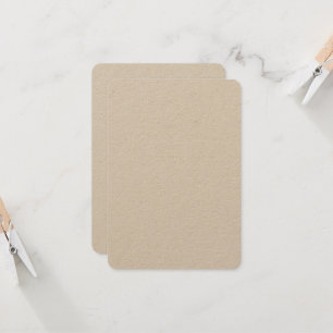 Benutzerdefinierte 3,5" x 5" Kraft-Einladungen mit Einladung