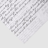 Benutzerdefinierte 3 Textblöcke Handgeschriebenes Seidenpapier (Ausschnitt)