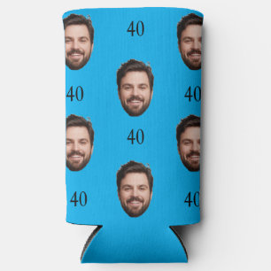 Benutzerdefinierte 40. Party-Geschenk Geburtstag J Selters Dosenkühler
