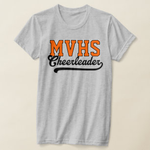 Benutzerdefinierte 4-Buchstaben-High-School-Anfang T-Shirt