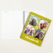 Benutzerdefinierte 4-Foto-Personalisierte Chartreu Planer (Anzeige)