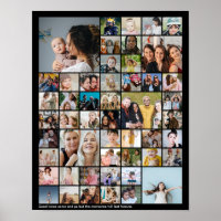 Benutzerdefinierte 50-Foto-Collage-Erinnerungsanze