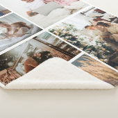 Benutzerdefinierte 6-Foto-Instagram-Collage Sherpadecke (3/4)