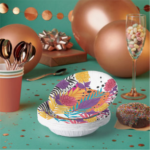Benutzerdefinierte 7" Papier-Schalen Partytischw Pappteller