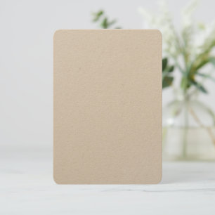 Benutzerdefinierte 8,9 cm x 12,7 cm Kraft-Einladun Einladung