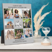 Benutzerdefinierte 8-Foto-Grid-Collage- und Quoten Fotoplatte (Seite)