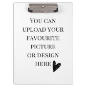 Benutzerdefinierte A4-Größe Klemmbrett (Vorderseite)