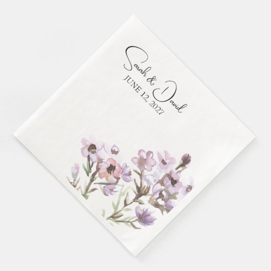 Benutzerdefinierte Abendessen-Serviette Elegante l Serviette (Ecke)