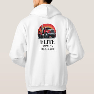 Benutzerdefinierte Abschleppwagen-Service-Flotten- Hoodie
