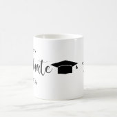 Benutzerdefinierte Abschlussfeier Kaffeetasse (Mittel)