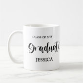 Benutzerdefinierte Abschlussfeier Kaffeetasse (Links)