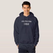Benutzerdefinierte Abschlussjahr Hoodie – Personal