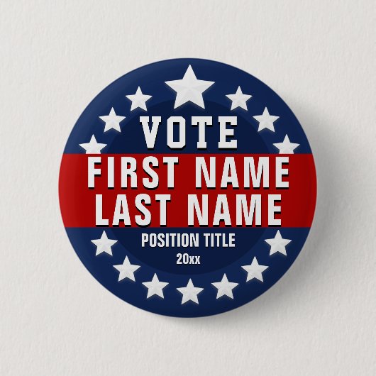 Benutzerdefinierte Abstimmung Button (Vorderseite)