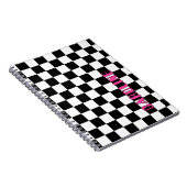 Benutzerdefinierte Abstrakte Angesagt geometrische Notizblock (Rechte Seite)