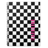 Benutzerdefinierte Abstrakte Angesagt geometrische Notizblock (Vorderseite)