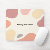 Benutzerdefinierte abstrakte Morandi-Modernoffice- Mousepad (Mit Mouse)