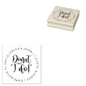 Benutzerdefinierte Adresse Gummi Briefmarke, Donut Gummistempel (Stempel)