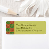 Benutzerdefinierte Adressetiketten für rote und gr (Insitu)