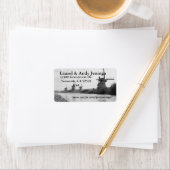 Benutzerdefinierte Adressmarken mit Windmühlen Adressaufkleber (Insitu)