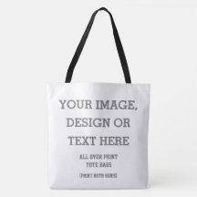 Benutzerdefinierte All-Over-Print-Tasche - Persona