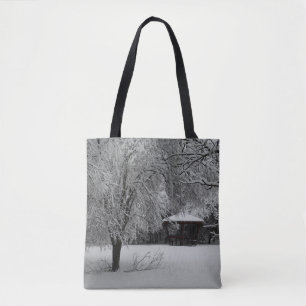 Benutzerdefinierte All-Over-Print-Tasche Wintersti Tasche
