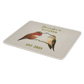 Benutzerdefinierte Allenkolibris Schneidebrett (Ecke)