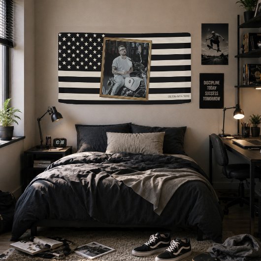 Benutzerdefinierte amerikanische Flagge mit Ihrem  Banner