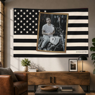 Benutzerdefinierte amerikanische Flagge mit Ihrem Banner