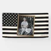 Benutzerdefinierte amerikanische Flagge mit Ihrem  Banner (Horizontal)