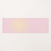 Benutzerdefinierte Anfangs-Sonne-Yogamatte Yogamatte (Vorderseite (Horizontal))