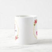 Benutzerdefinierte Anfangsbuchstabe und Name Tasse (Mittel)