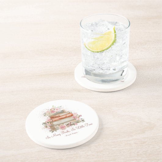 Benutzerdefinierte Angebotsbücher und Vintage Rosa Getränkeuntersetzer (Seite)