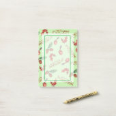 Benutzerdefinierte Anmerkungen zum Herbstmuster Post-it Klebezettel (Auf Schreibtisch)