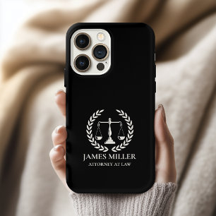 Benutzerdefinierte Anwalt-Handyhülle, Jurastudente iPhone 15 Pro Hülle